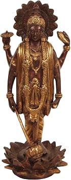 Bhagawan Vishnu - Brass Statue