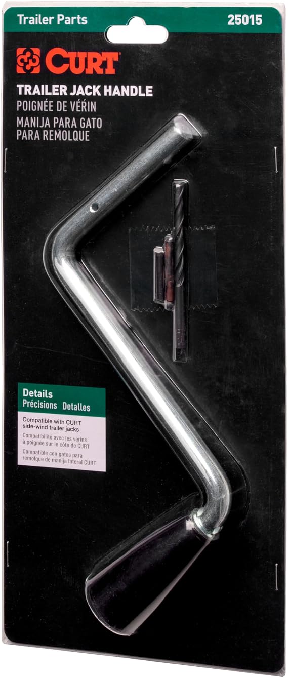 CURT 25015 Replacement Side-Wind Trailer Jack Handle