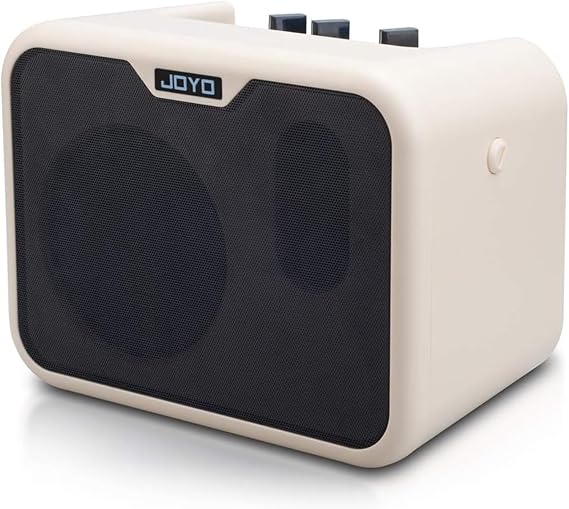 JOYO 10W Mini Bass Amp Bass Guitar Practice Amp Combo Bass Amplifier Portable Small Battery Powered Bass Amp Dual Channel (MA-10B)
