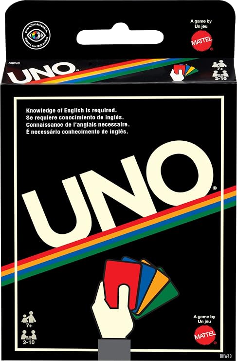 WSPLO UNO Card Game - Retro Edition