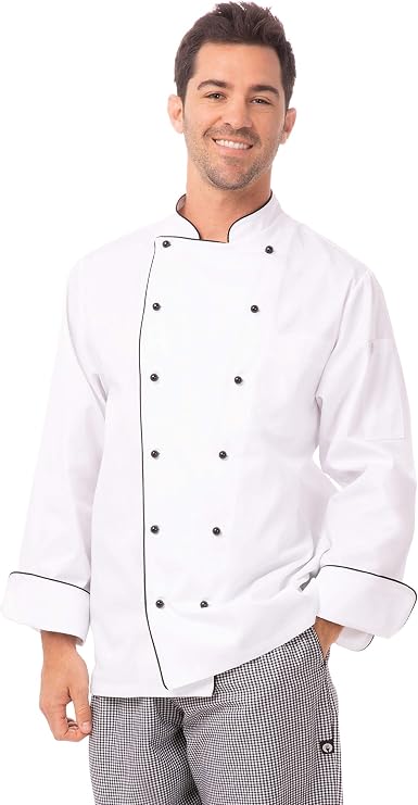 Chef Works Men's Newport Executive Chef Coat