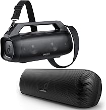 Anker Soundcore Motion Bluetooth Speaker soundcore Motion Boom Plus Portable Speaker 80W Stereo Sound, IP67 Waterproof, Built-in Power Bank,or Camping, Pool, Beach, and Backyard