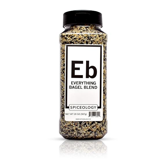 Spiceology - Everything Bagel Seasoning - All-Purpose Garlic, Onion and Sesame Blend - 20 oz
