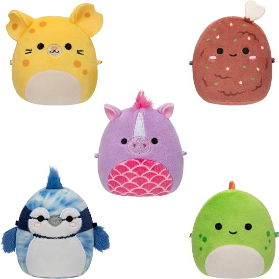 Squishmallows Original Micromallows Plush 5-Pack