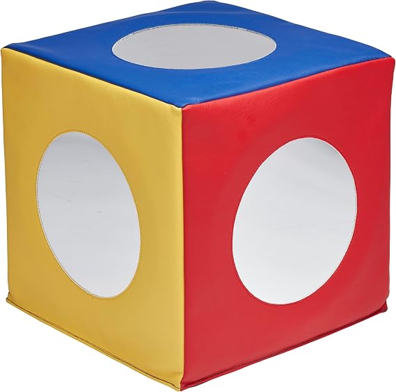 Back2School Express Peek 'n' See Sensory Activity Mirror Cube, Assorted