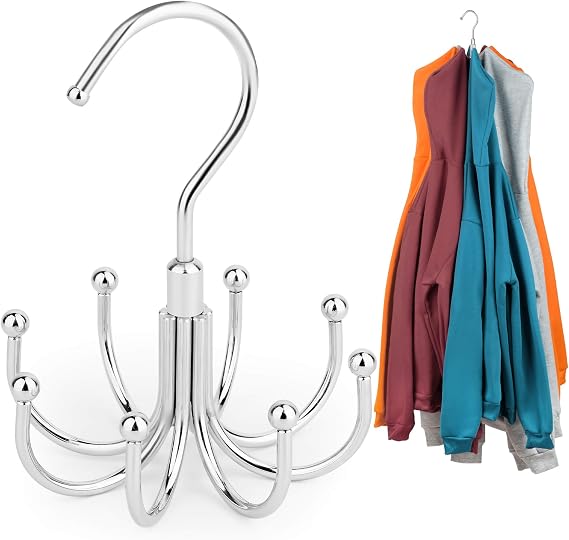 ZEDODIER 2 Pack Hoodie Hangers Space Saving, Sweatshirt Organizer