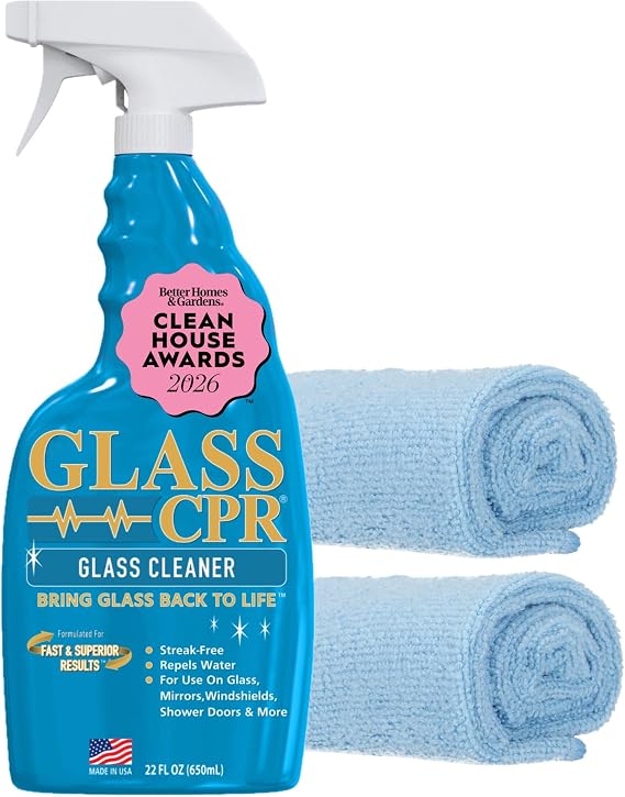 CPR Glass 2-in-1 Glass Cleaner & Water Repellent, 22 oz