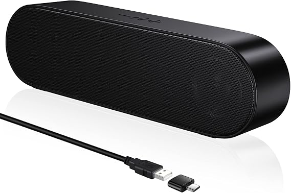 YYV USB Speakers Computer Speaker for Desktop PC