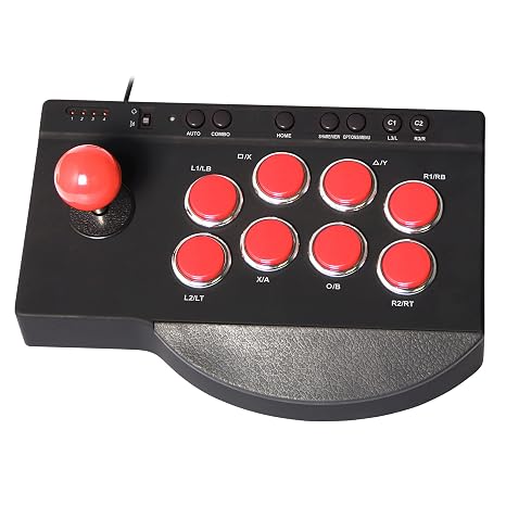 SUBSONIC Arcade Stick Controller for PS4, Xbox Serie X/S, Xbox One, PC, PS3