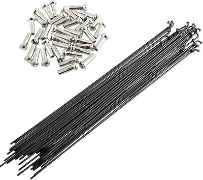 Bike Accessories 170mm-290mm 26inch 700C Wheels Mountain Bike Spokes Nipples Fit for Bicycle Spokes Cycle Spokes Stainless Steel