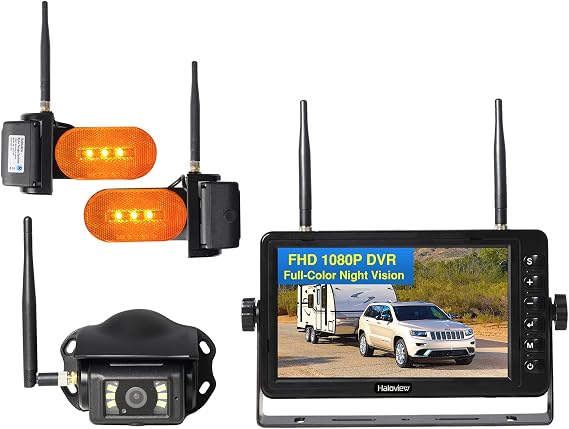 Haloview Byte Tango 1080P HD Wireless 3-Camera System BT7 Plus