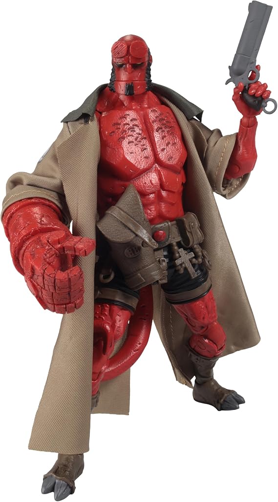 McFarlane Toys- Hellboy (McFarlane Collector Edition #60) 7in Action Figure | Hellboy Collector Edition 7 Inch Action Figure - Hellboy #60