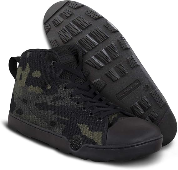 Altama 334651-R-045 Urban Mid Black Multicam R45