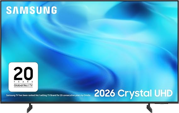 Samsung Smart TV 55-Inch U8000H Crystal UHD 4K TV, HDR10+, Motion Xcelerator, Dynamic Sound Pack, Gaming Hub, Knox Security, Vision AI Companion [2026]