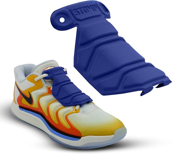 STOMP Athletics: Traction Shoe Armor (As Seen on Shark Tank) - Lightweight Grip Enhancer for Basketball Shoes - Shoe Traction from the Top of Your Laces - Flexible Fit & Easy to Clean