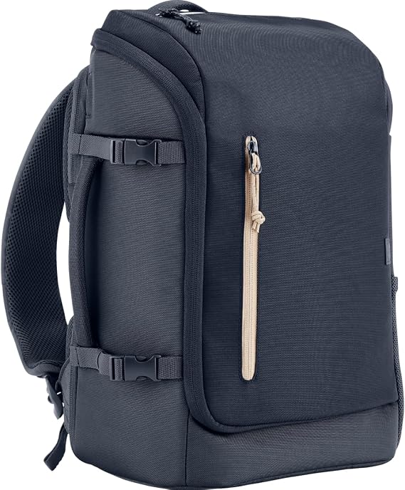 HP Laptop Backpack | for 15.6 Inch Laptops | Water Resistant | Unisex | Lockable Zippers | Reflective Material | RFID Compartment