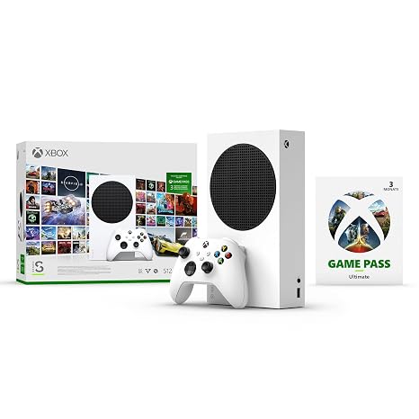 Xbox Series S - Starter Bundle inklusive 3 Monate Game Pass Ultimate