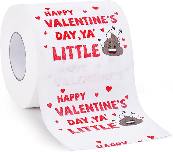 Valentines Day Gifts for Him/Her, Romantic Novelty Gag Gifts Toilet Paper