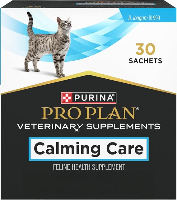 Purina Pro Plan Supplements Calming Care, Behavior Support for Cats, 30 ct
