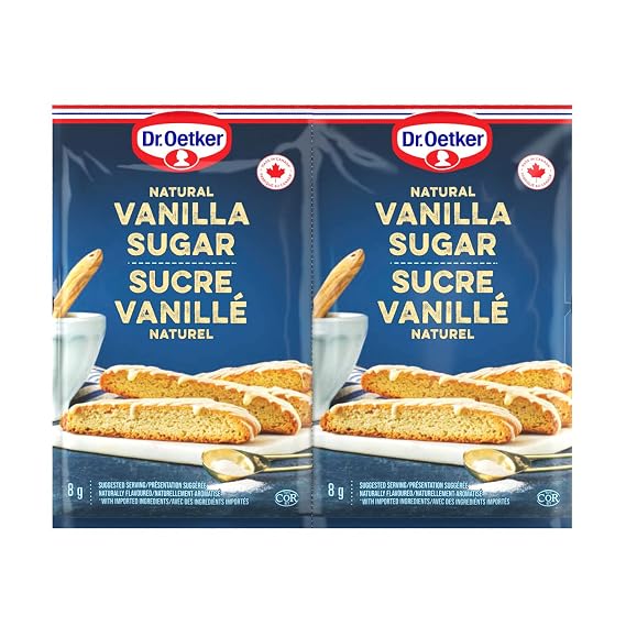 Dr. Oetker Natural Vanilla Sugar, 1.68 Ounce