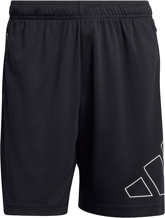 adidas Men's Workout Essentials Base Pique Big Logo Short Shorts