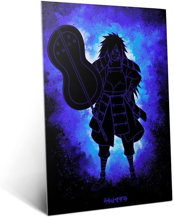 Displate Metal Poster NARUTO Clan Uchiha Madara Wall Art M