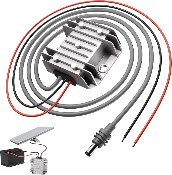 Starlink Mini Step Up Power Cable 12V/24V to 30V 3.5A Converter with DC Power Cable, 9V to 28V Input DC Step-Up Power Adapter Cord for Starlink Mini