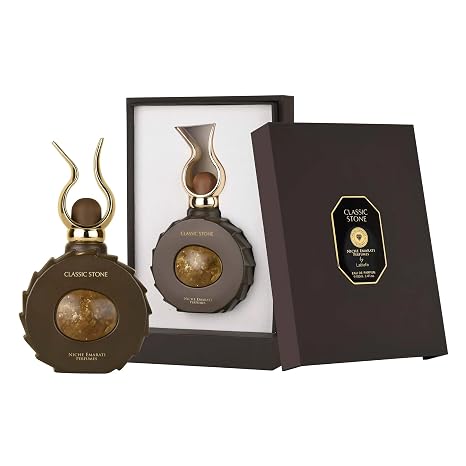 Lattafa Niche Emarati Classic Stone Eau de Parfum 100ml | Unisex Perfume | Long Lasting Oriental Woody Fragrance
