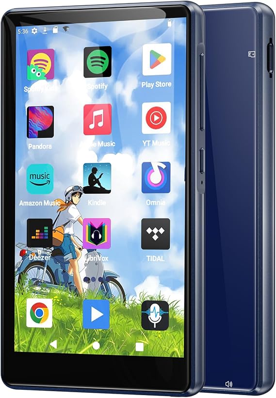160GB MP4 MP3 Player with Bluetooth and WiFi, Spotify for Kids
