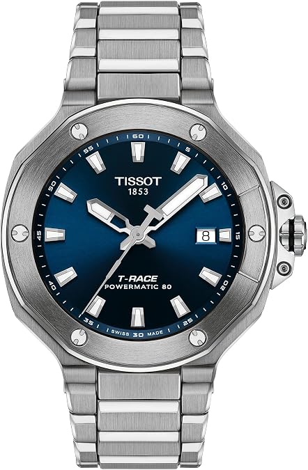 Tissot T-Race, Swiss Automatic, 41mm, Blue Dial, Mens Watch