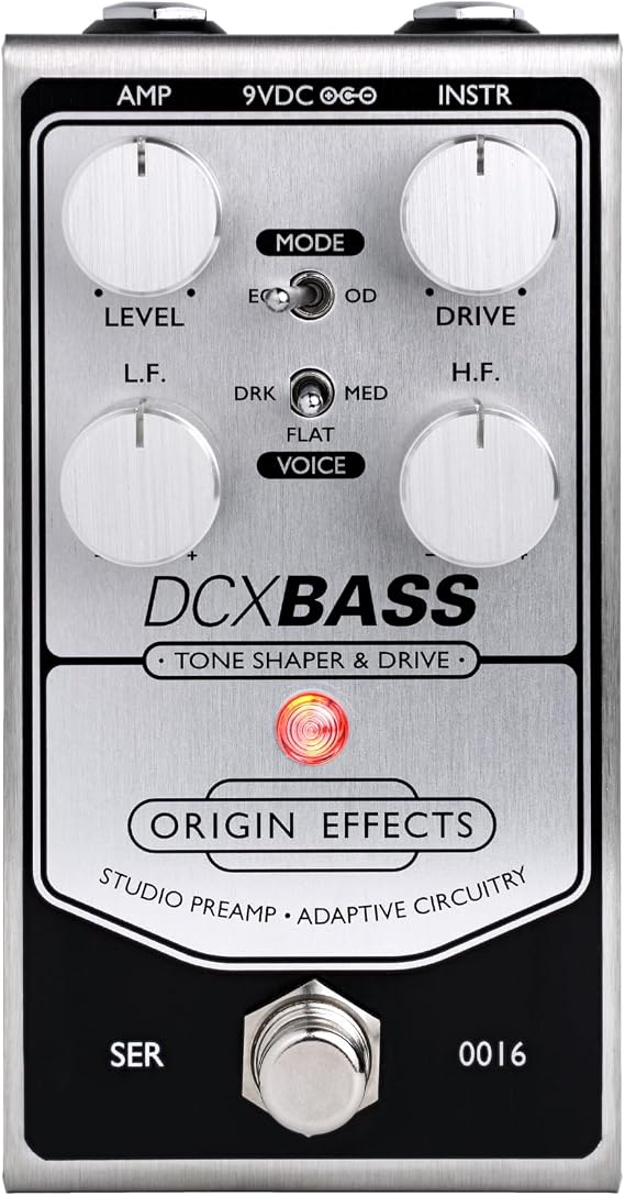 Origin Effects DCX Bass Tone Shaper & Drive Pedal