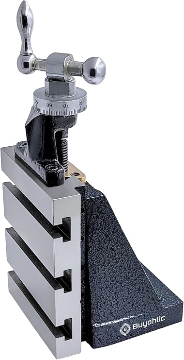 Buyohlic Lathe Milling Vertical Slide 100 x 125 mm- Fixed Base