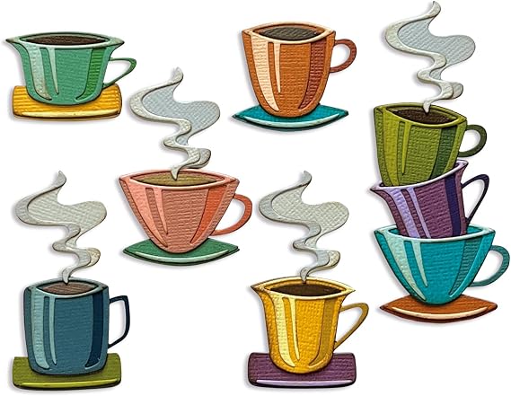 Sizzix Thinlits Die Set 28PK Papercut Café by Tim Holtz, 666287