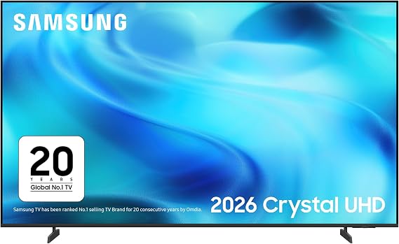 Samsung Smart TV 65-Inch U8000H Crystal UHD 4K TV, HDR10+, Motion Xcelerator, Dynamic Sound Pack, Gaming Hub, Knox Security, Vision AI Companion [2026]