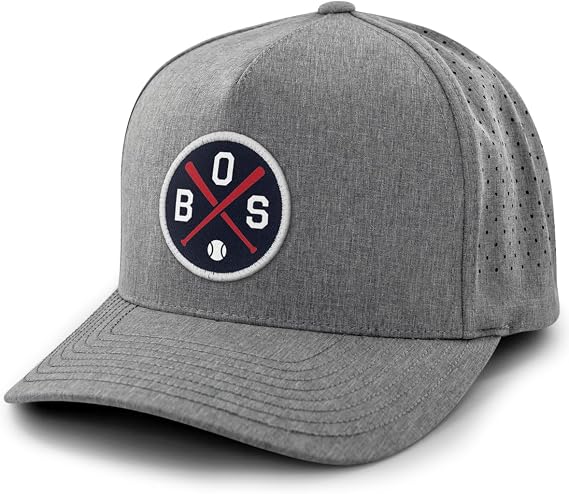 BOS Baseball Circle Emblem Performance Hat
