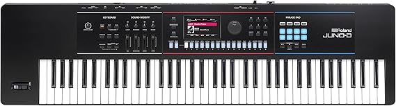 Roland JUNO-D7 Synthesizer | 76-Note Keyboard with Synth Action | ZEN-Core Engine with Over 3800 Onboard Sounds | Intuitive Creative Tools | USB-C Audio/MIDI Interface for Mobile & Computers