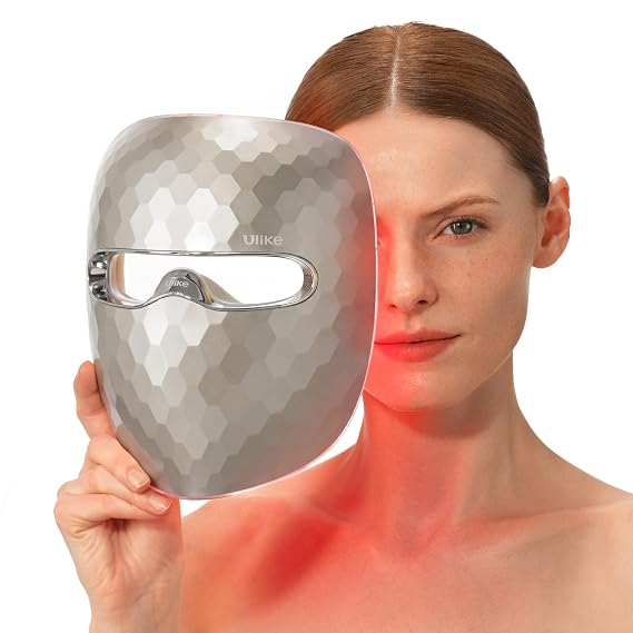 Ulike Red Light Therapy Mask for Face,360 full face coverage