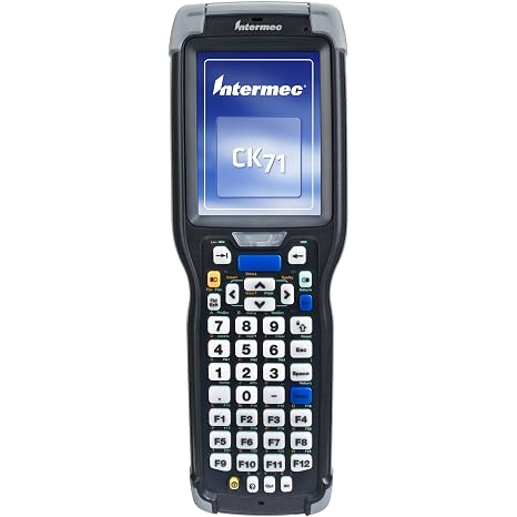 Intermec CK71AB4KN00W1400 CK71 Ultra-Rugged Mobile Computer, Numeric Function Keypad, Bluetooth, EA30 2D Imager, No Camera, WLAN, Windows Embedded 6.5, Smart Systems, Client Pack