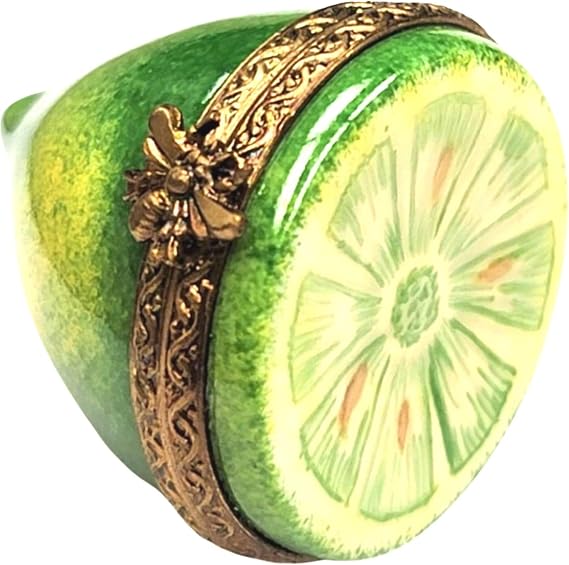 Limoges Half Lime Box for Home Decor
