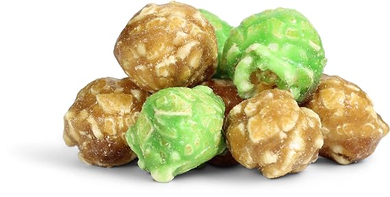 Gourmet Caramel Apple Popcorn Mix by It's Delish, 1 lb Bulk Bag Caramel Corn Air Popped Sweet and Crunchy Glazed Carmel Corn Snack, Movie Night, Parties, Events - Gluten Free, Vegan, Kosher