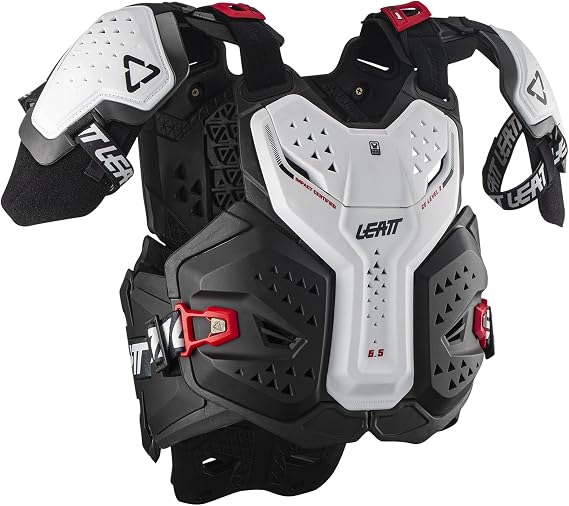 Leatt 6.5 Pro Chest Protector White Large