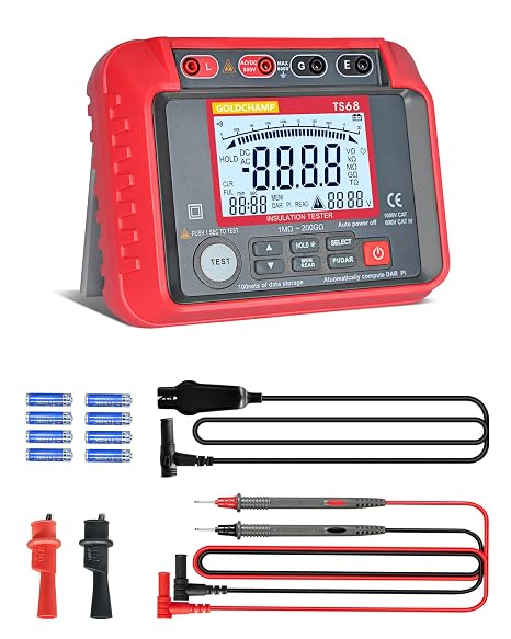Insulation Resistance Tester TS68 for Transformers and High-voltage Motors