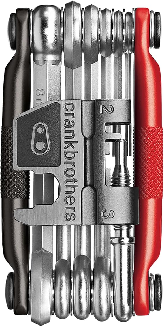 Crankbrothers Multi Tool M 17 Matte Black Red