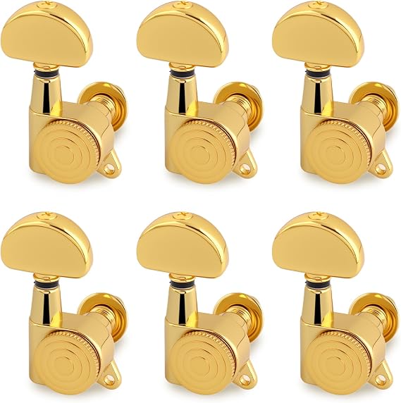 Locking Guitar String Tuning Pegs Sealed Machine Heads Tuners Tuning Keys