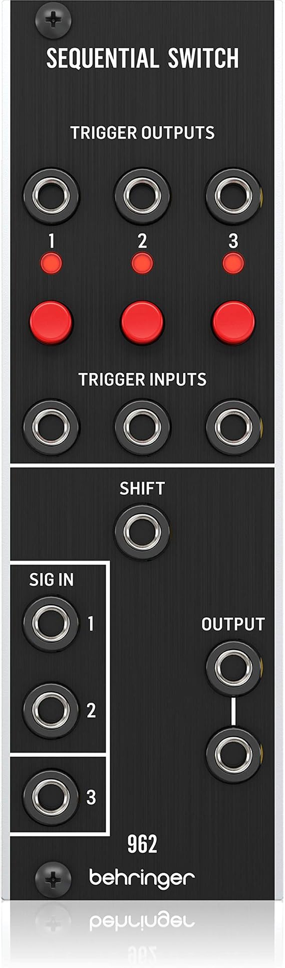 Behringer 962 SEQUENTIAL SWITCH Legendary Analog CV Multiplexer Module for Eurorack
