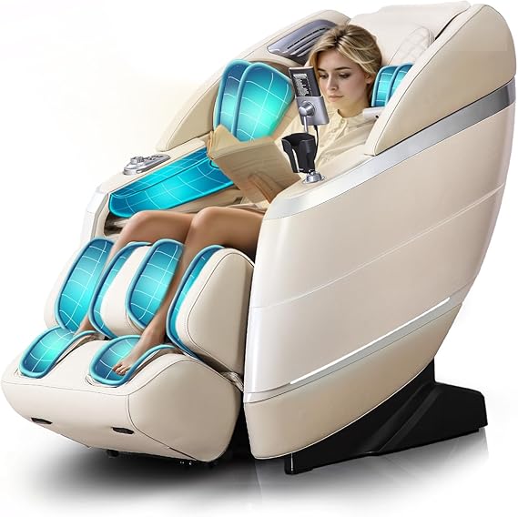 4D Massage Chair Full Body Zero Gravity Recliner,36 Airbags