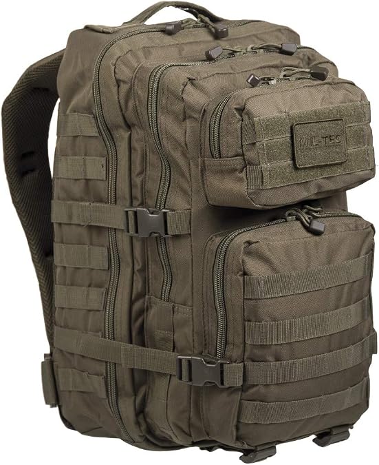 Mil-Tec US Assault Pack Molle System Backpack, Large, 9.1 gal 36 L