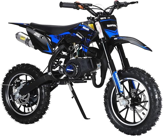 YOXIER 50cc Dirt Bike for Kids 8-14, Gas Mini Dirt Bike Up to 25 MPH