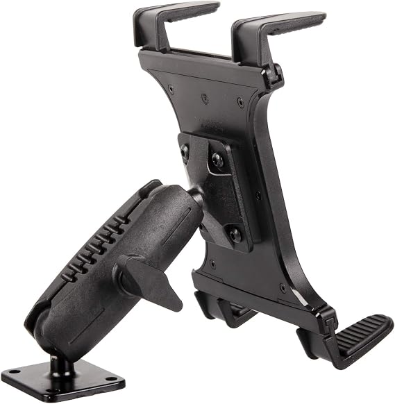Tackform Heavy Duty Commercial Grade Tablet Mount and ELD Holder 1" B-Sized Ball and Socket System Compatible with Samsung, iPad, and More