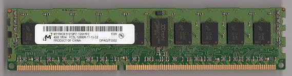 MICRON MT18KSF51272PZ-1G6K1FE PC3L-12800R DDR3 1600 4GB ECC REG 1RX4 (for Server ONLY)